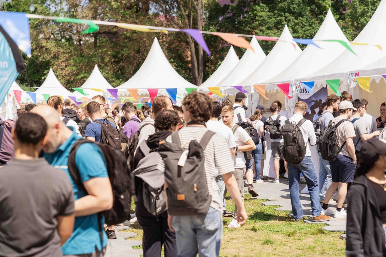 Veranstaltung auf dem KIT-Campus