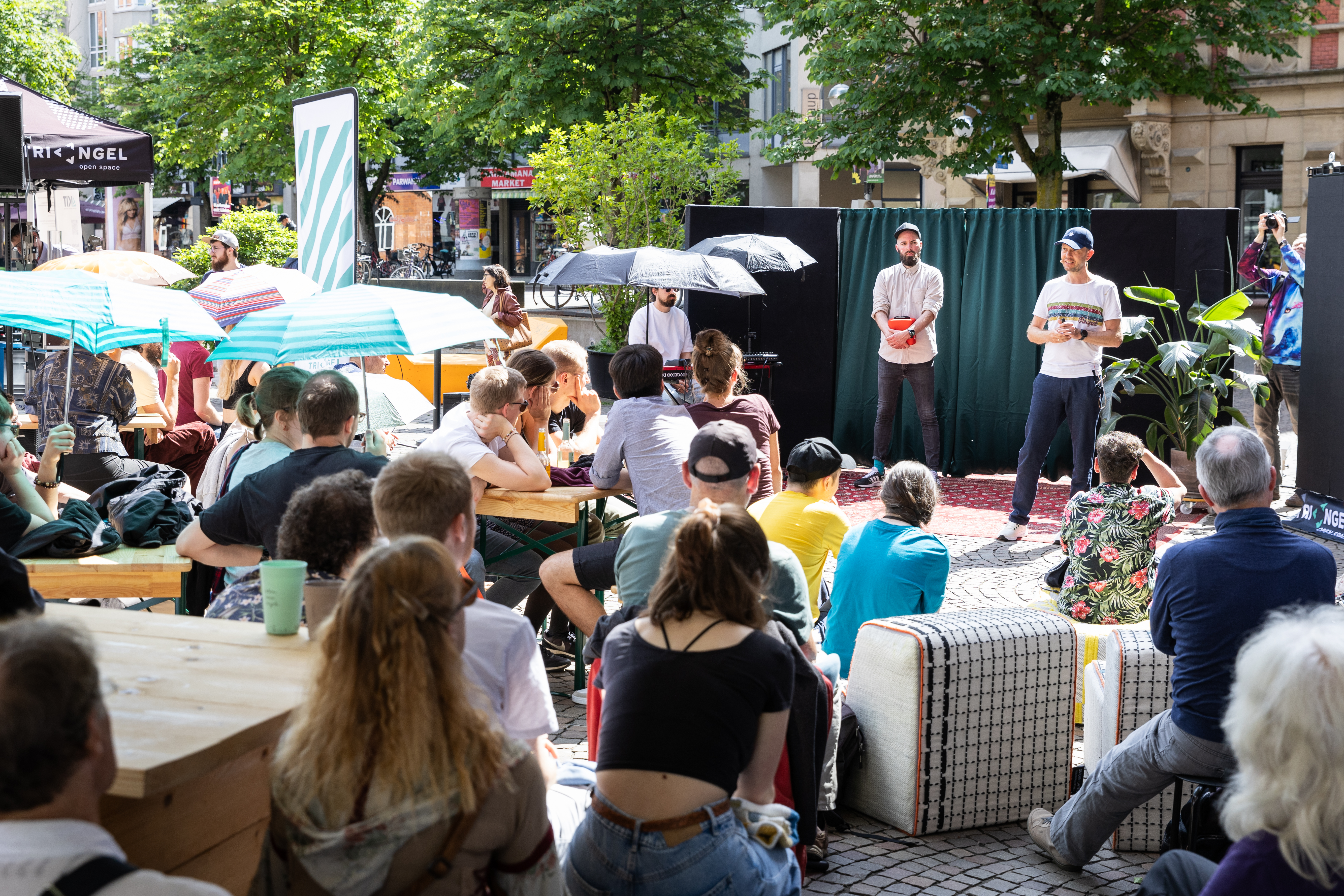 Science Slam auf dem Kronenplatz